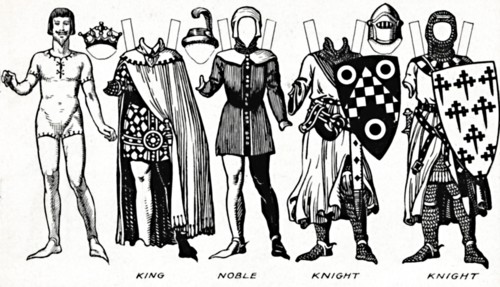 'The Gallery of British Costume: Dress Worn in the Reign of the First Edward', c1934. Artist: Unknown.