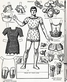'All The Gorgeous Panoply of A Knight with the Various Parts of His Armour', c1934. Artist: Unknown.