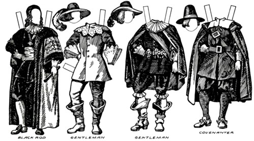 'The Great Gallery of Historic Costume: Some Dresses of Charles The First's Time, c1934. Artist: Unknown.