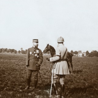 General Henri Gouraud, Chalons, Marne, northern France, c1914-c1918.  Artist: Unknown.