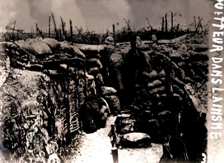 Look-out post, France, c1914-c1918. Artist: Unknown.