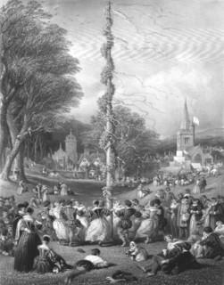 'The May-pole', 1866. Artist: Charles Cousen.