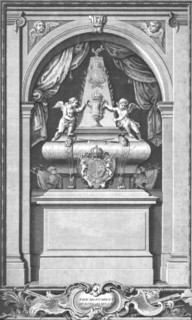 'The Monument of King James II. Erected in...Paris in the year 1703.', c1753. Artist: Unknown.