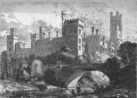 Lismore Castle, Ireland, c1850s. Artist: Orrin Smith.