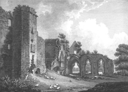 The College of Lincluden, Dumfries, Scotland, c1782. Artists: William Byrne, Thomas Medland.