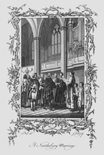 'A Nuremburg Marriage', late 18th century. Artist: J Hall.