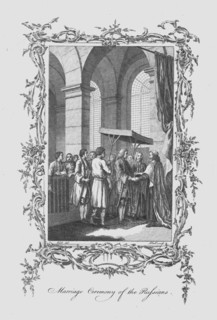 'Marriage Ceremony of the Russians', late 18th century. Artist: J Hall.