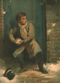 'The Snowballer', 19th century. Artist: Unknown.