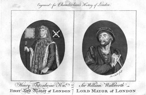 Lord Mayors of London, (c1784). Artist: James Record.