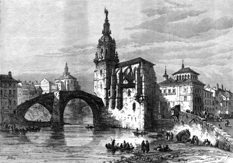 Bilbao, Spain, April 1874. Artist: Unknown.