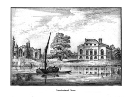 'Brandenburgh House.', c1790, (1795). Artist: Unknown.
