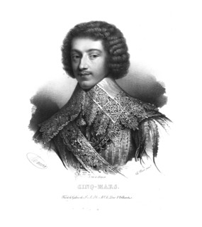 Henri Coiffier de Ruzé, Marquis of Cinq-Mars, (c1820s).  Artist: Maurin.