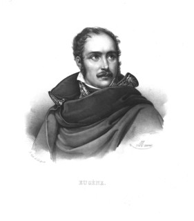 Eugene de Beauharnais, (c1820s). Artist: Maurin.