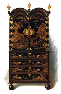 Lacquer cabinet, 1905. Artist: Shirley Slocombe.