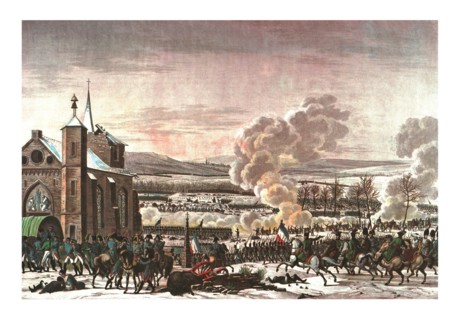 The Battle of Eylau, 9 February 1807, (c1850). Artist: Edme Bovinet.