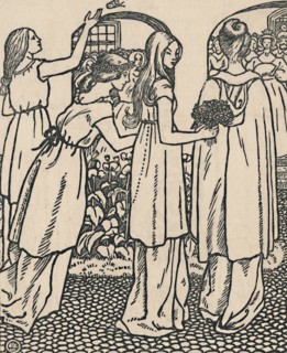'La Belle Au Bois Dormant', 1919. Artist: Lucien Pissarro.