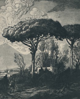 'Le Vésuve De Pompéi', 1919. Creator: Pierre Gusman.