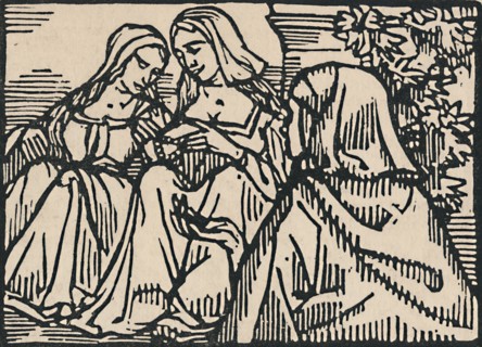 'Illustration for Villon's Ballade Des Femmes De Paris', 1919. Artist: Emile Bernard.