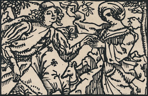'Illustration for Villon's Petit Testament, 1919. Artist: Emile Bernard.