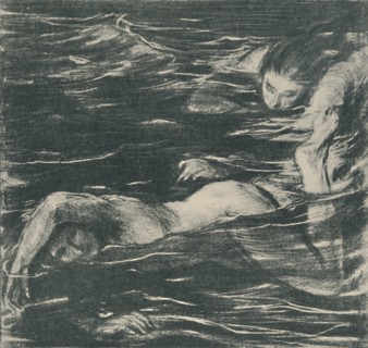 'The Pursuit', 1919. Artist: Charles Shannon.