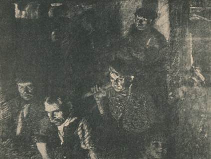 'The Burst Pipe', 1919. Artist: Daniel Albert Veresmith.