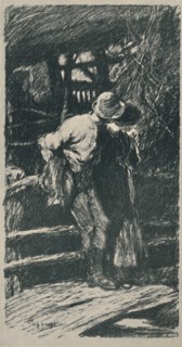 'A Devon Courting', 1919. Artist: Claude Allin Shepperson.