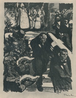 'Rochefort Se Meurt', 1898, (1919). Artist: Theophile Alexandre Steinlen.