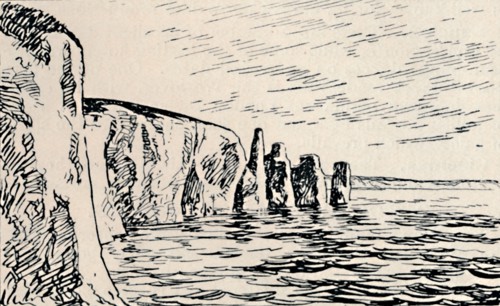 'Old Harry Rocks', 1929. Artist: Unknown.
