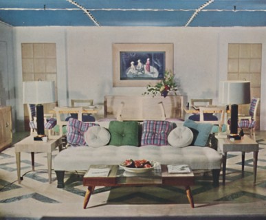 'All-Purpose Living Room', 1942. Artist: Unknown.