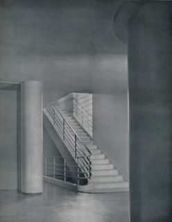 'The Entrance Hall and Staircase', 1942. Artist: Unknown.