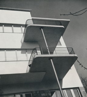 House for two families in Budapest, Romania, 1933. Artist: Unknown.