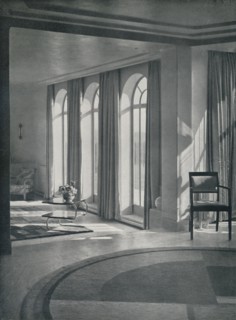 'The big room at Yaffle Hill, Broadstone, Dorset', 1933. Artist: Unknown.