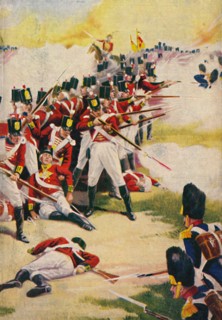 'The Gloucestershire Regiment. Back-to-Back at Alexandria', 1801, (1939).  Artist: Unknown.