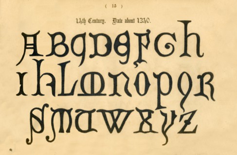 '14th Century. Date about 1340', 1862. Artist: Unknown.