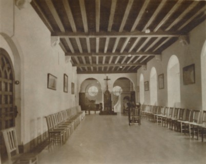 'Chapter Room, Buckfast Abbey', late 19th-early 20th century. Artist: Unknown.