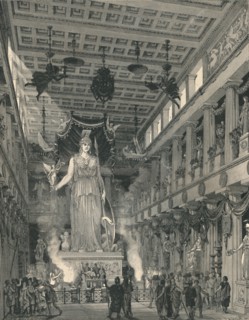 'The Temple of Athené Parthenos, Restored', 1886. Artist: E Thiersch.