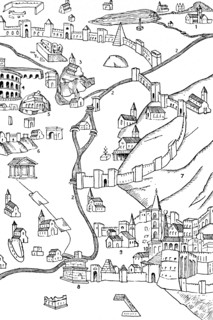 'Part of Rome. From a plan drawn c.1475', (1935). Artist: Unknown.