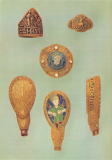 'Gold Jewellery, Mainly of the Ninth Century', (1935).  Artist: Unknown.