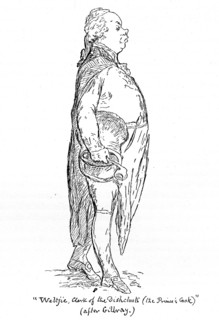 'Weltje, Clerk of the Dishclouts (the Prince's Cook)', late 18th century, (1939). Artist: Unknown.