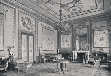 'The Centre Room, Buckingham Palace, North-West Corner', 1939. Artist: Unknown.
