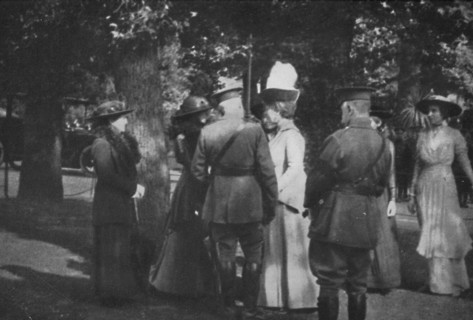 'H.M. Queen Mary after the Investiture of the 25th August 1915', (1939). Artist: Unknown.