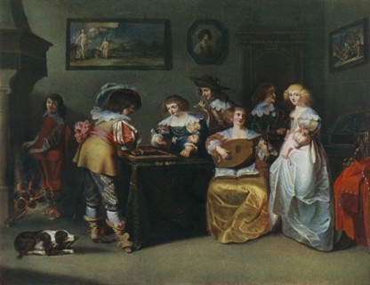 'Lute; unknown painter of the seventeenth century', 1948. Artist: Unknown.