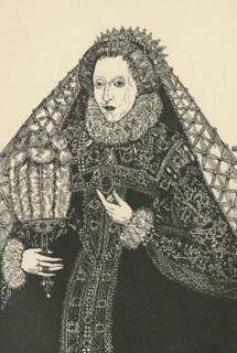 'A Portrait of Queen Elizabeth', (1931). Artist: Charles Henry Bourne Quennell.