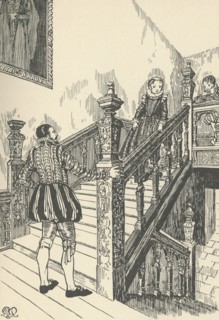 '16th-Century Staircase', (1931). Artist: Charles Henry Bourne Quennell.