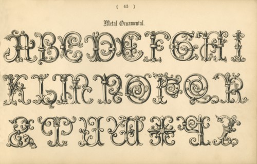 'Metal Ornamental', 1862. Artist: Unknown.