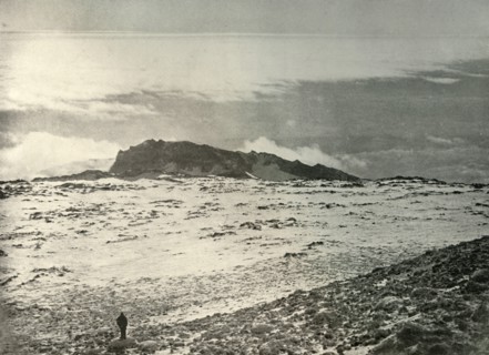 'The Old Crater of Erebus, with an Older Crater in the Background', c1908, (1909). Artist: Unknown.