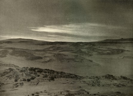 'A View North, Towards The Dying Sun, in March', c1908, (1909).  Artist: Unknown.