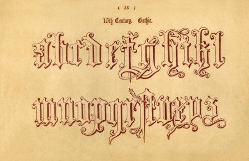 '16th Century. Gothic.', 1862. Artist: Unknown.