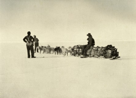 'Bluff Depot Party on the Barrier', c1908, (1909).  Artist: Unknown.