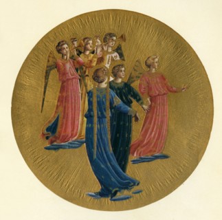 'Detail from the Coronation of the Virgin', 15th century, (c1909). Artist: Fra Angelico.